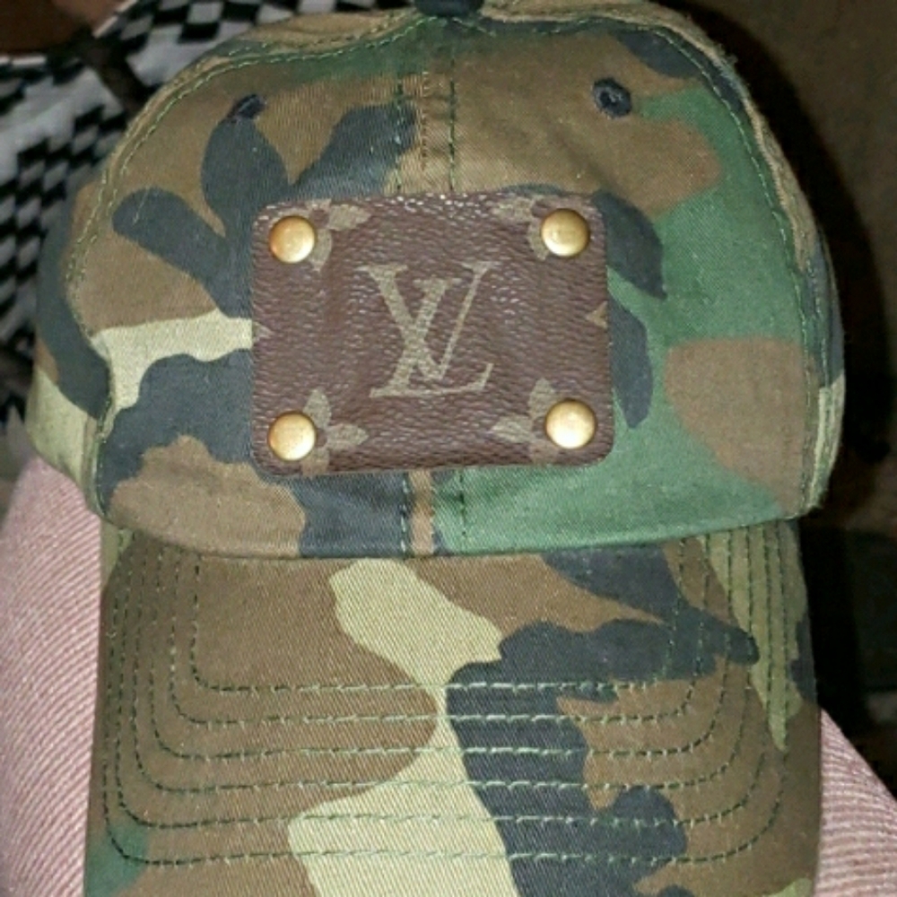 New Camo Upcycled Hat